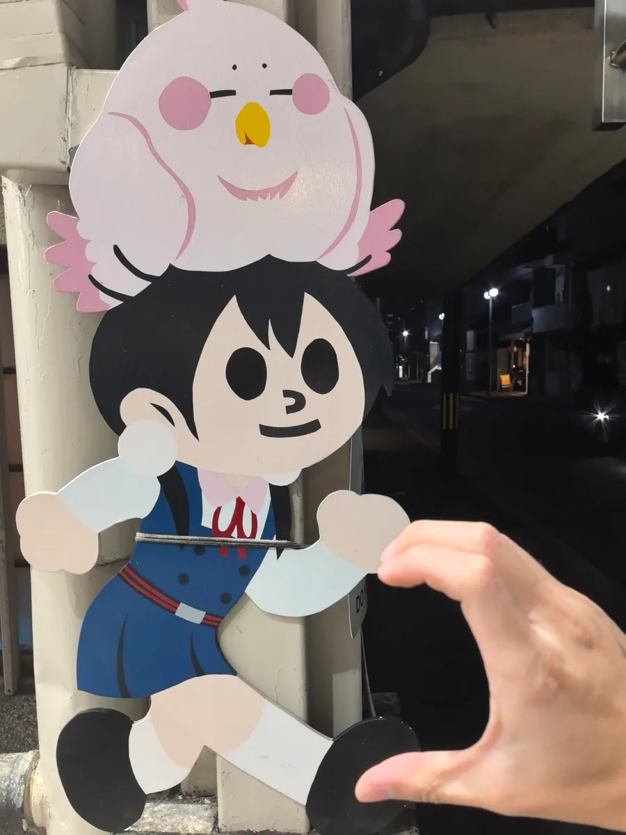 京都商店街里的玉子市场角色牌